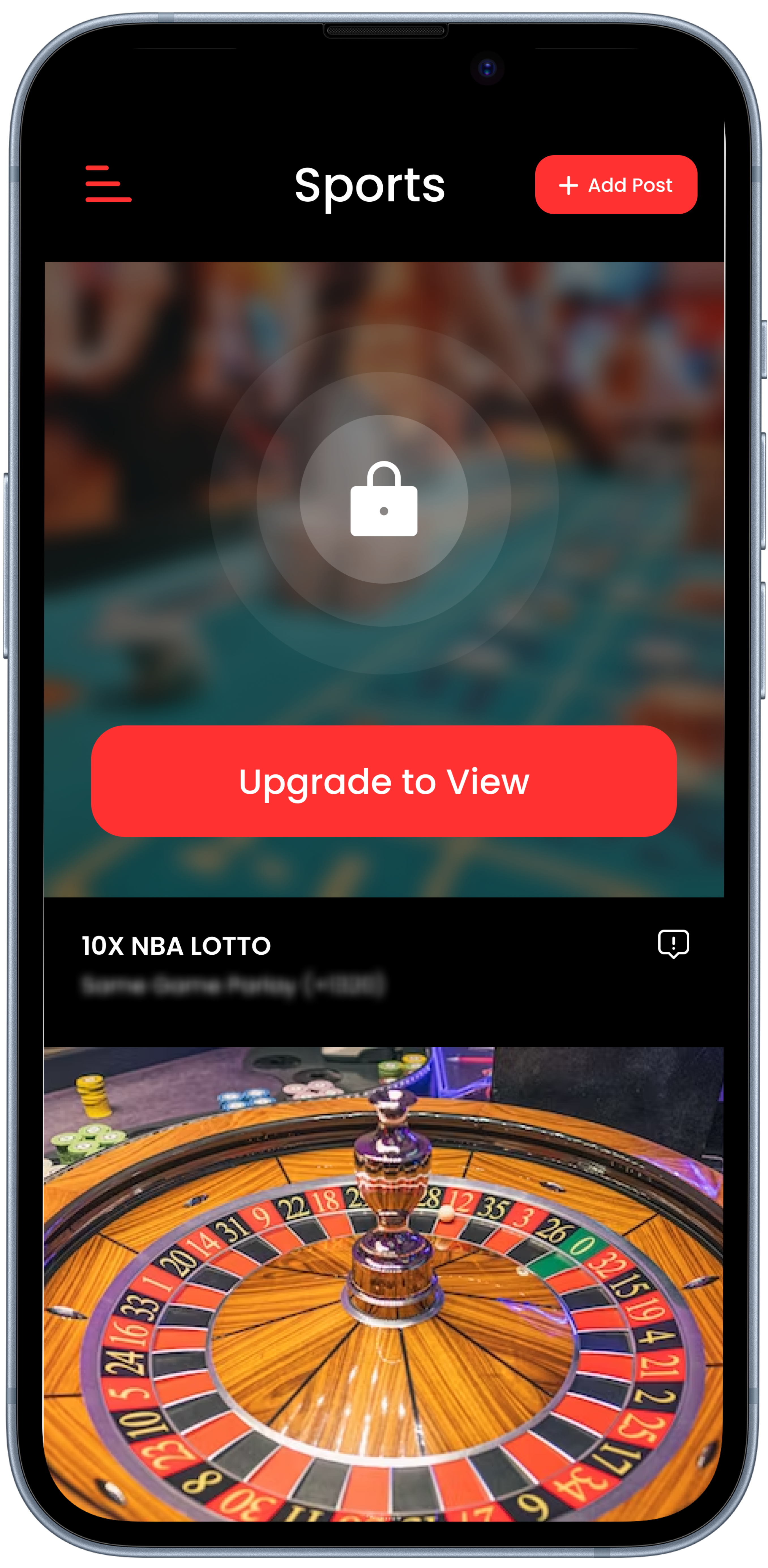 Daily Cards screen
